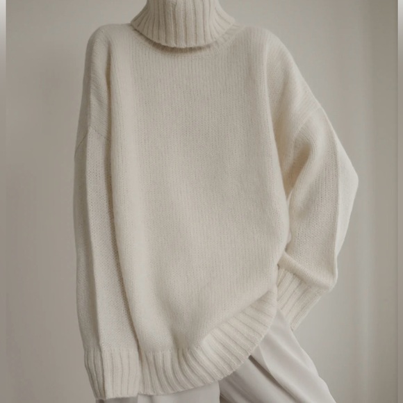 Jenni Kayne Alpaca Cocoon Turtleneck XXS - Picture 1 of 6